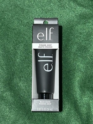 New e.l.f. Power Grip Matte Primer Gel Clear 0.87 fl oz Vegan Cruelty-Free