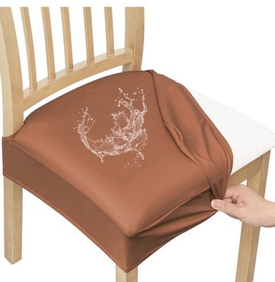 Smiry Waterproof Pu Leather Seat Covers For Dining Room Chairs Set Of 4,
