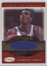 2001 Sage Authentic Jerseys Red /400 Samuel Dalembert #J7 0qr0
