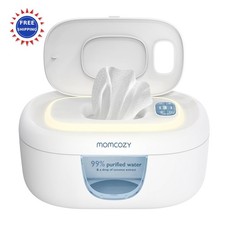Warmer Baby Large Capacity 60-80pcs Heating Control Night Light Wipe Momcozy