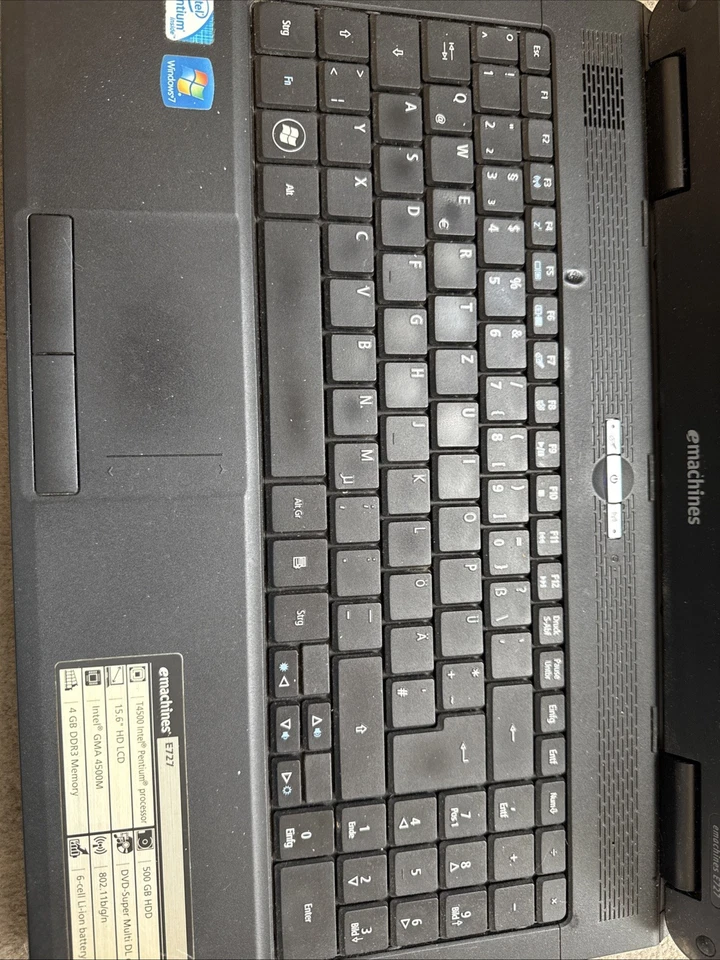 Laptop Emachines E727 - Bild 3 von 4