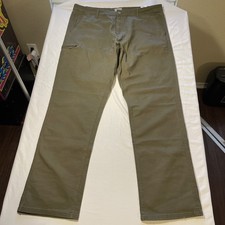 Weatherproof Vintage Flex Utility Pants Mens Relaxed Fit Stretch 5-Pocket W40L34