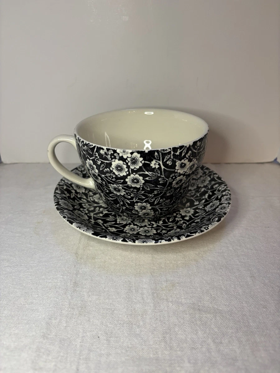 【廃番】 Burleigh Black Calico プレート25cm 廃番】 Burleigh Black Calico プレート25cm