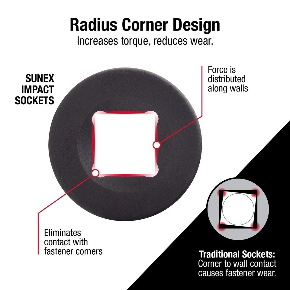 2504, 1/2 Inch Drive Impact Extension Set, 4 Piece, SAE, 3 Inch - 15 Inch, Cr... - Image 3 of 4