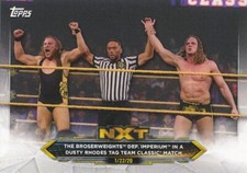 #92 BroserWeights def Imperium in a Dusty Rhodes Classic 2020 Topps WWE NXT