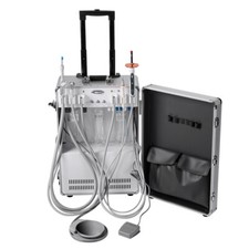 Dental Portable Delivery Unit Suction Air Compressor/ Chair with Turbine unit