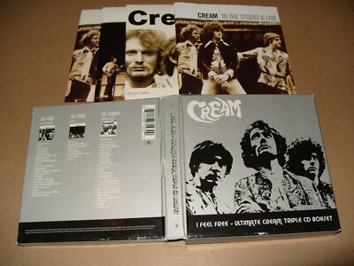 Cream-I Feel Free Ultimate Cream Triple 3 cd + Booklet ex