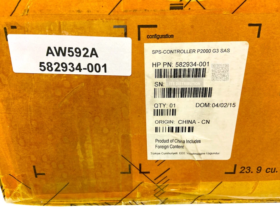 582934-001 I New HP P2000 G3 SAS Modular Smart Array (MSA) Controller AW592A - Image 2 of 4