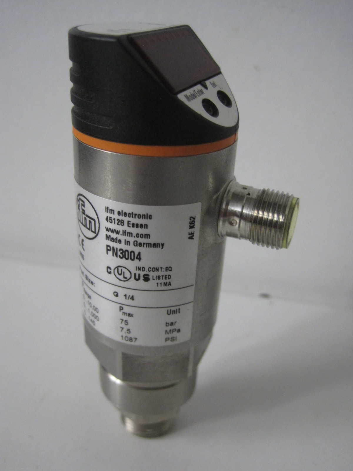 IFM Drucksensor Sensor mit Display PN3004 PN 3004 eBay