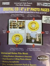 Pioneer 24-CDR CD/DVD Refill Pages / CD-48 FOR Photo Album Acid Free