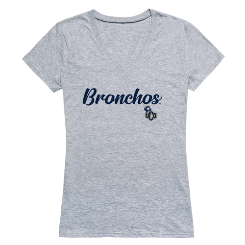 UCO Bronchos NCAA Script Tee for Women