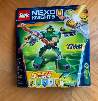 Lego Nexo Knights 70364 Battle Suit Aaron Retired New Sealed 673419266260| 