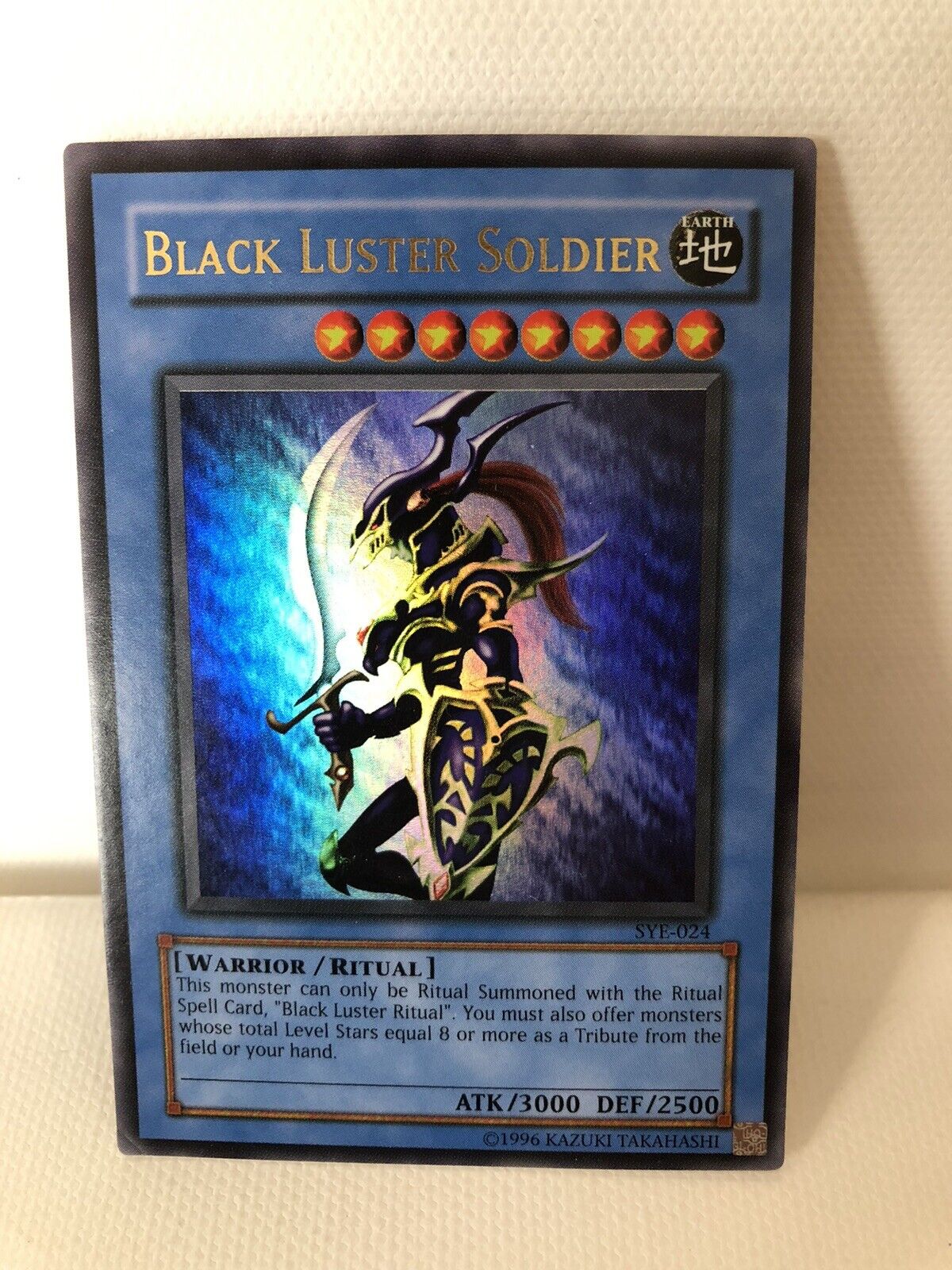 Mavin  YUGIOH! Black Luster Soldier 1st Edition SYE-024 Ultra Rare NA  English