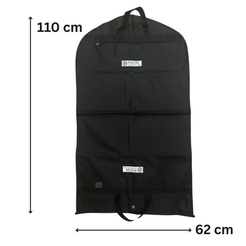 Suit Dress Clothes Carrier Cover Garment Bag Zipped Waterproof Luxury Travel - Picture 4 of 11