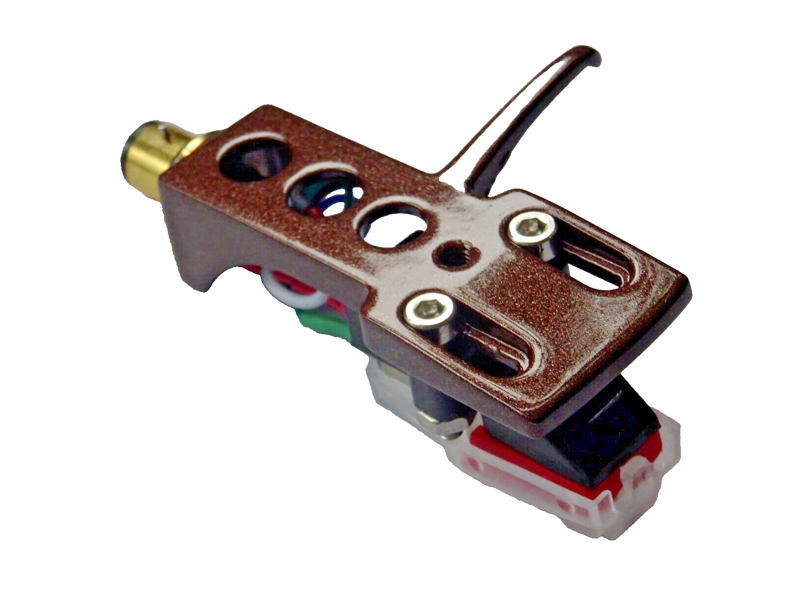 Record Player Roman Bronze Headshell Moving Magnetic Cartridge + Diamond Stylus