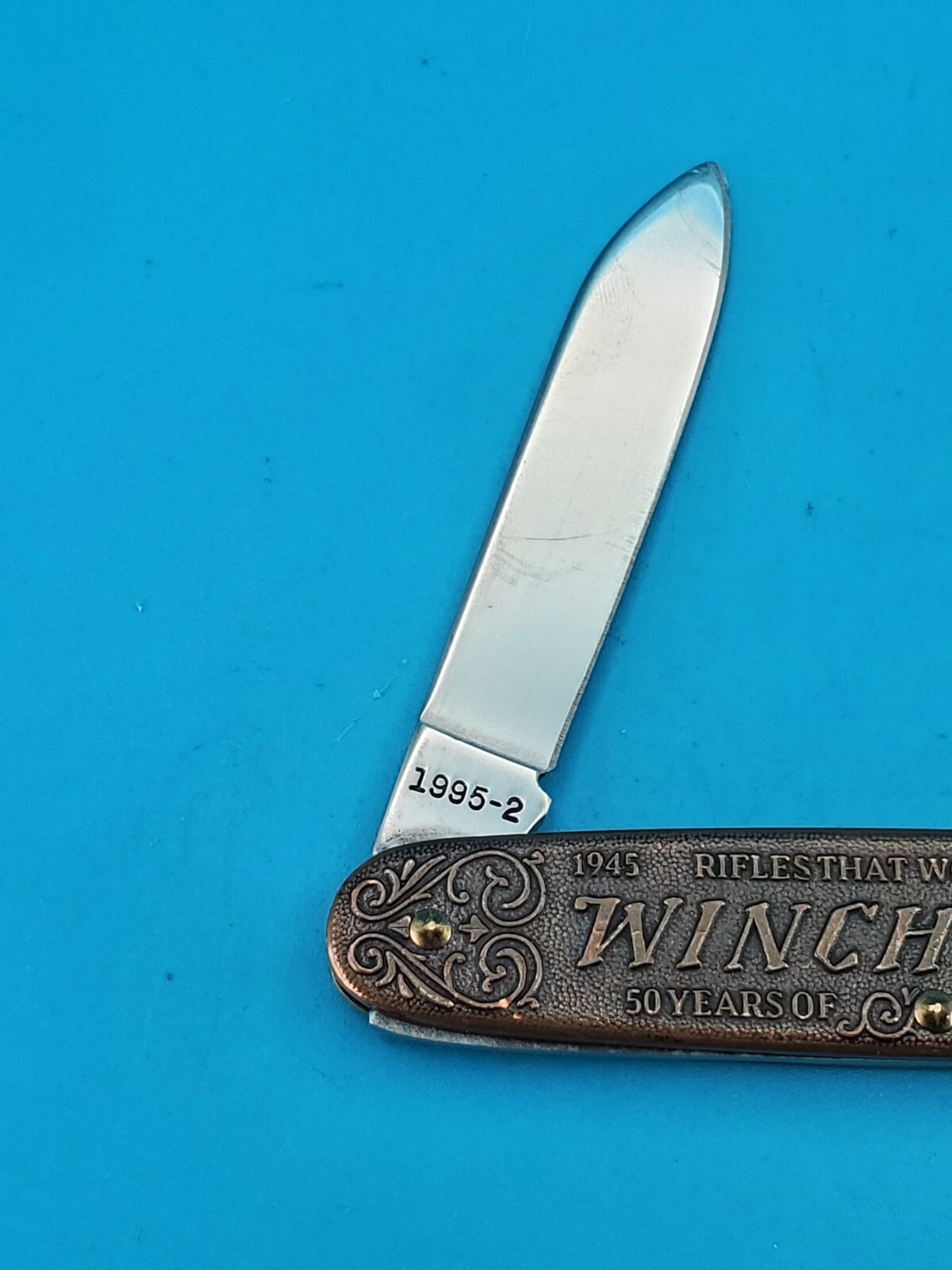 Winchester W15 M1 Carbine 50th Anniversay Folding Pocket Knife Made in