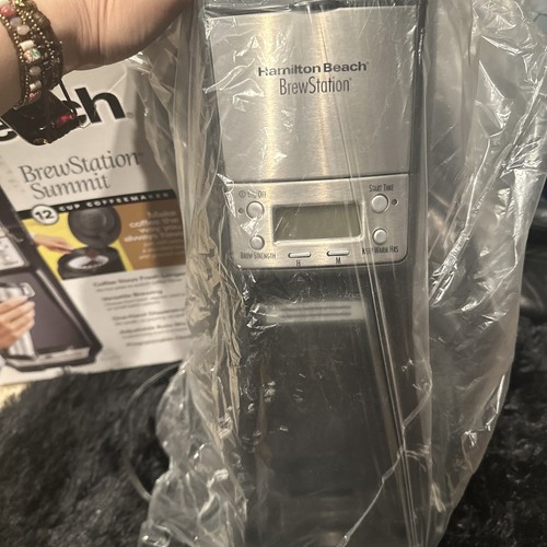 Hamilton Beach 484645 Black/Steel BrewStation Summit Ultra 12 Cup Coffee Maker eBay