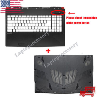 Upper Case Palmrest+ Bottom Case Cover For MSI GL63 VR GP63 MS-16P4 MS-16P7 16P6