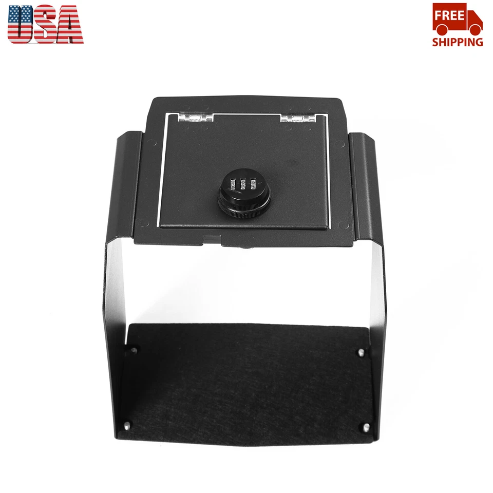 For Jeep Wrangler JK 2012-2017 1PCS Car Armrest Lockbox Storage Vault Organizer Foto 2 de 4