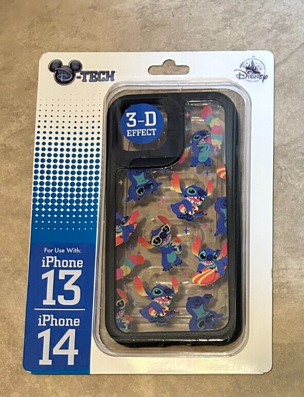 Disney Parks 3Dエフェクト iPhoneケース DISNEY PARKS STITCH Surf 3D EFFECT D-Tech iPHONE 12 PRO Max