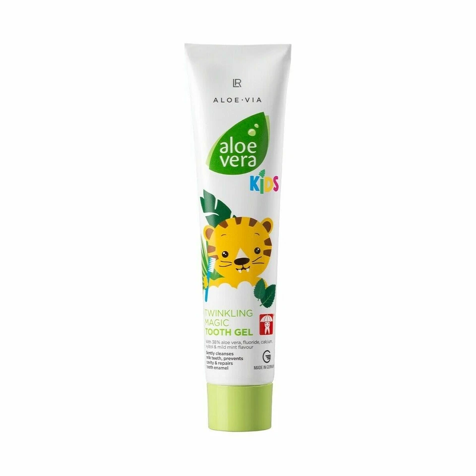 LR HEALTH & BEAUTY LR 38% Aloe Vera Kids Magisch Glitzerndes Zahngel, 50 ml, Neu
