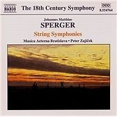 SPERGER / ZAJICEK / MUSICA AETERNA BRATISLAVA - STRING SYMPHONIES IN C MAJOR F M