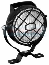 Adjustable Swivel Round Halogen Work Lamp Work Light With Handle And Switch