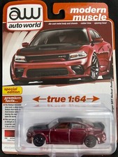 AUTO WORLD 2021 DODGE CHARGER HELLCAT SRT REDEYE - 1:64- Octane Red