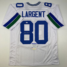 Steve Largent Cards, Rookie Card, Autographed Memorabilia Guide 42