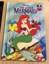 Disney's The Little Mermaid Hardcover 1993 Disney Book World Of Reading
