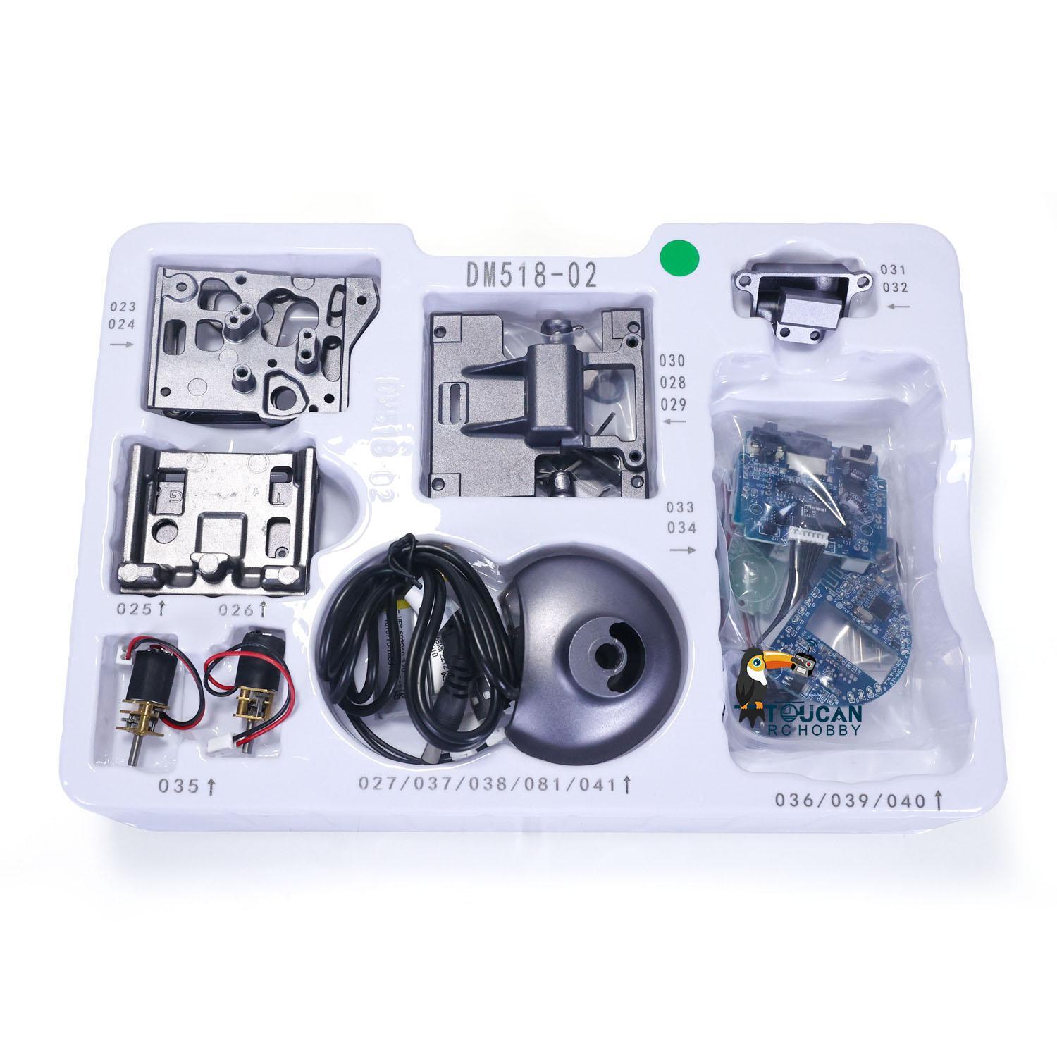 TECHING Metal Intelligent Electric Robot DIY Remote Control Mechanical Model Kit