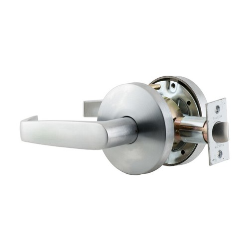 Falcon Passage Dane Lever Door Lock Satin Chrome Finish W101S-D-626