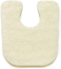 U Shaped Felt Callus Cushion Pad, 40 Pad Pack, 1/8" Adhesive Felt