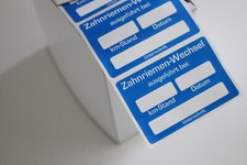 2 St&uuml;ck Zahnriemenwechsel Zahnriemen Service Kundendienst Aufkleber Werkstatt