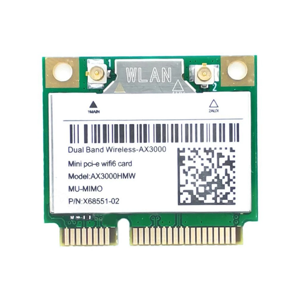 WiFi 6E Karte MPE AXE3000H Mini PCI E Netzwerkadapter 80211AX WiFi Bluetooth - Photo 2/4