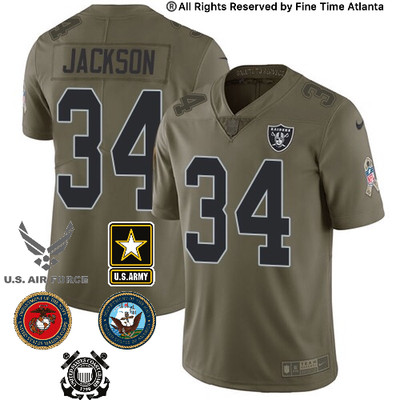 raiders military jersey