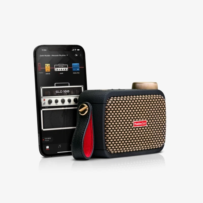 Positive Grid Spark GO - Portable Smart Guitar Amp & Bluetooth Speaker