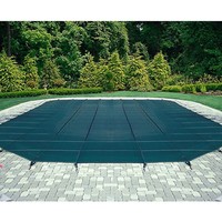 Esse Sales Curved Rectangle Mesh In-ground Pool Safety Cover on sale Esse Sales Curved Rectangle Mesh In-ground Pool Safety Cover on sale