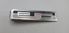 Vintage Anson Black & Pink Tie Bar Clip