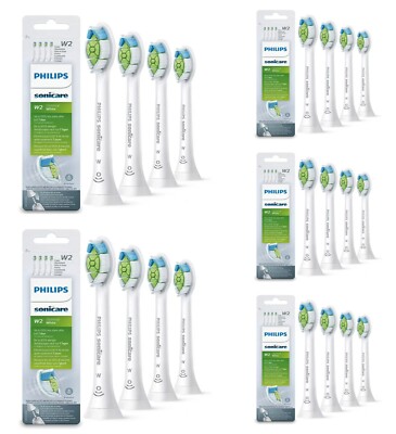 20 Pack Philips Sonicare W2 Optimal White, Standard Sonic Toothbrush Heads