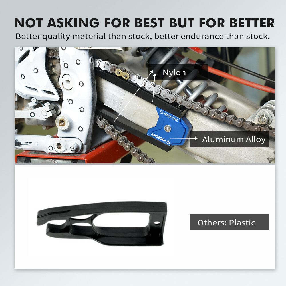 Chain Guide + Tensioner Roller Slider For Yamaha Raptor 700 YFM700 R