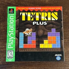Tetris Plus PS1 Playstation 1 PS One Instruction Manual Only