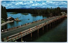 Postcard - The Fishing Bridge, Yellowstone National Park, Wyoming, USA