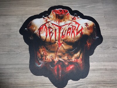 Obituary Patch Backpatch Back Patch Laser Cut Death Metal Monstrosity Dismember,