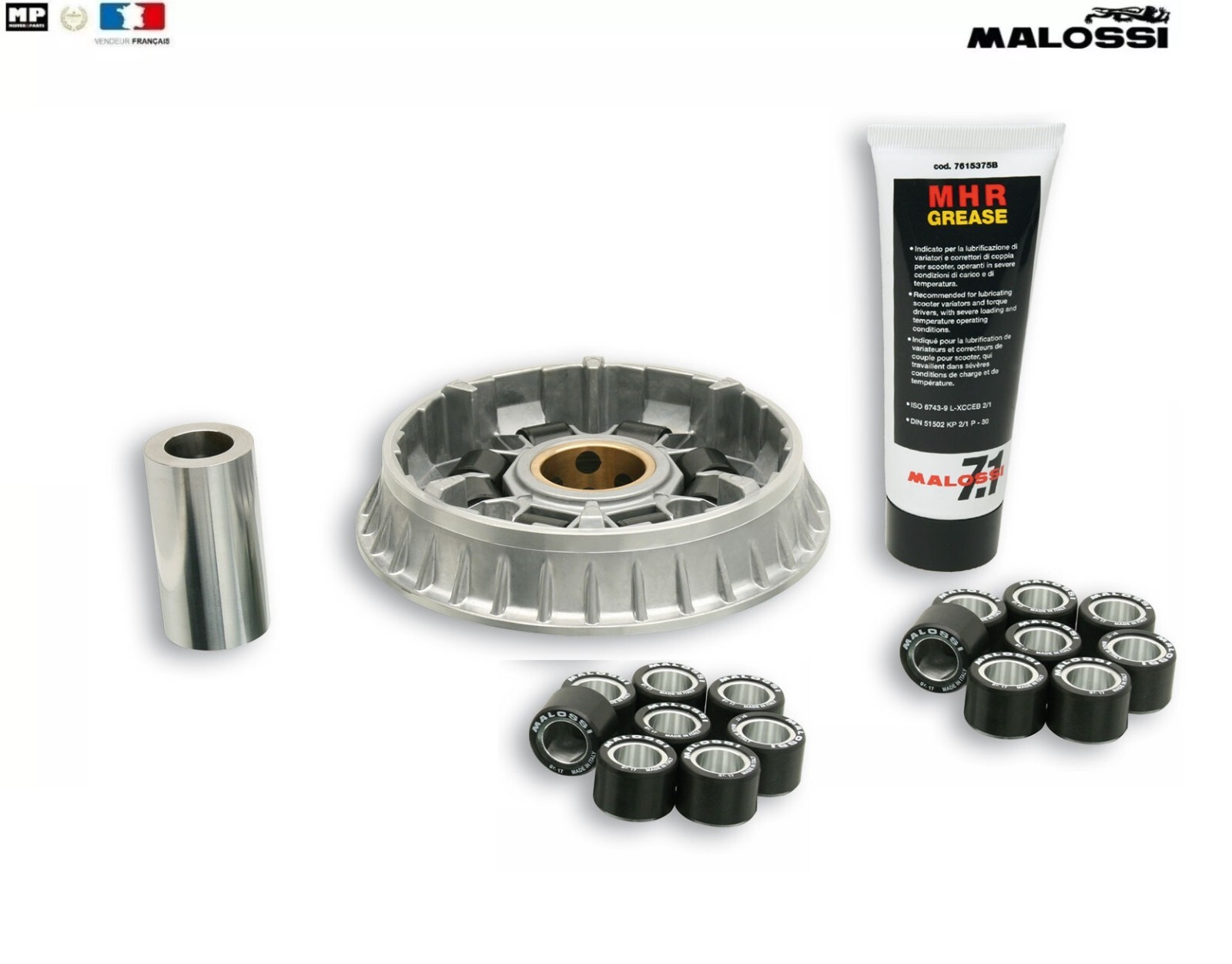 Variateur Malossi Multivar 2000 améliore l'accélération du Gilera GP 800