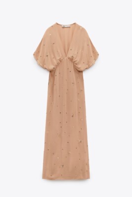knee length dresses for ladies Zara Rose Crochet Maxi Dress