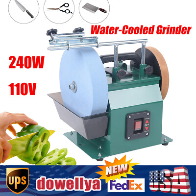 10 Inch Electric Knife Sharpener Sander Polishing Machine Blade Grinding Sharpen