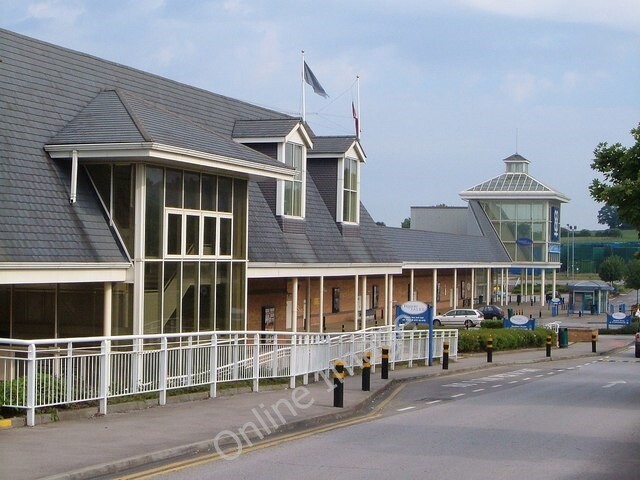 Photo 6x4 Freeport, Talke Kidsgrove Another view of the mall shown in htt  c2006
