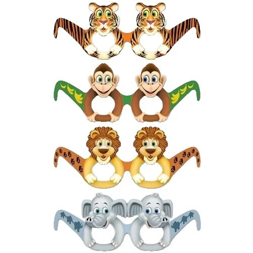 Glass Jungle Multicolor Party Favors & Bag Fillers