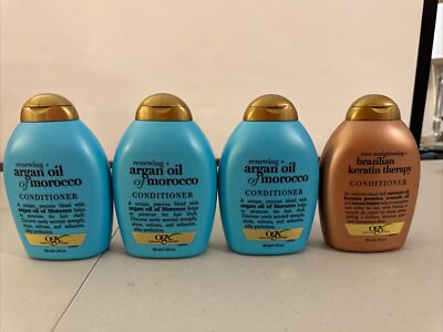 OGX Renewing Argan Oil of Morocco Hydrating Conditioner 13 Fl Oz Lot Of 4